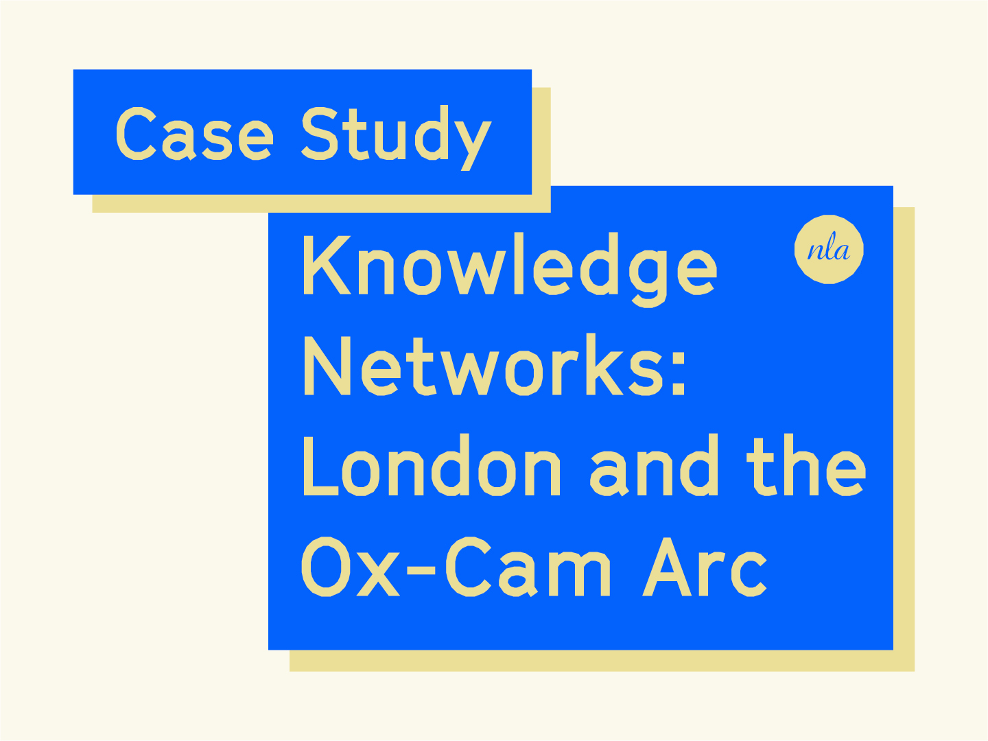 Knowledge Networks: London and the Ox-Cam Arc