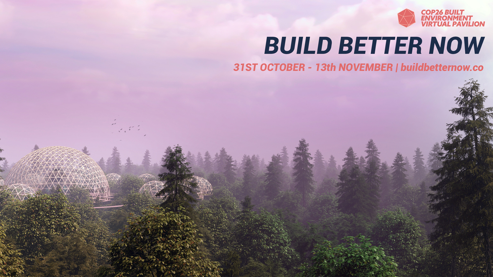 COP26 Build Better Now and other events on climate change to explore this month