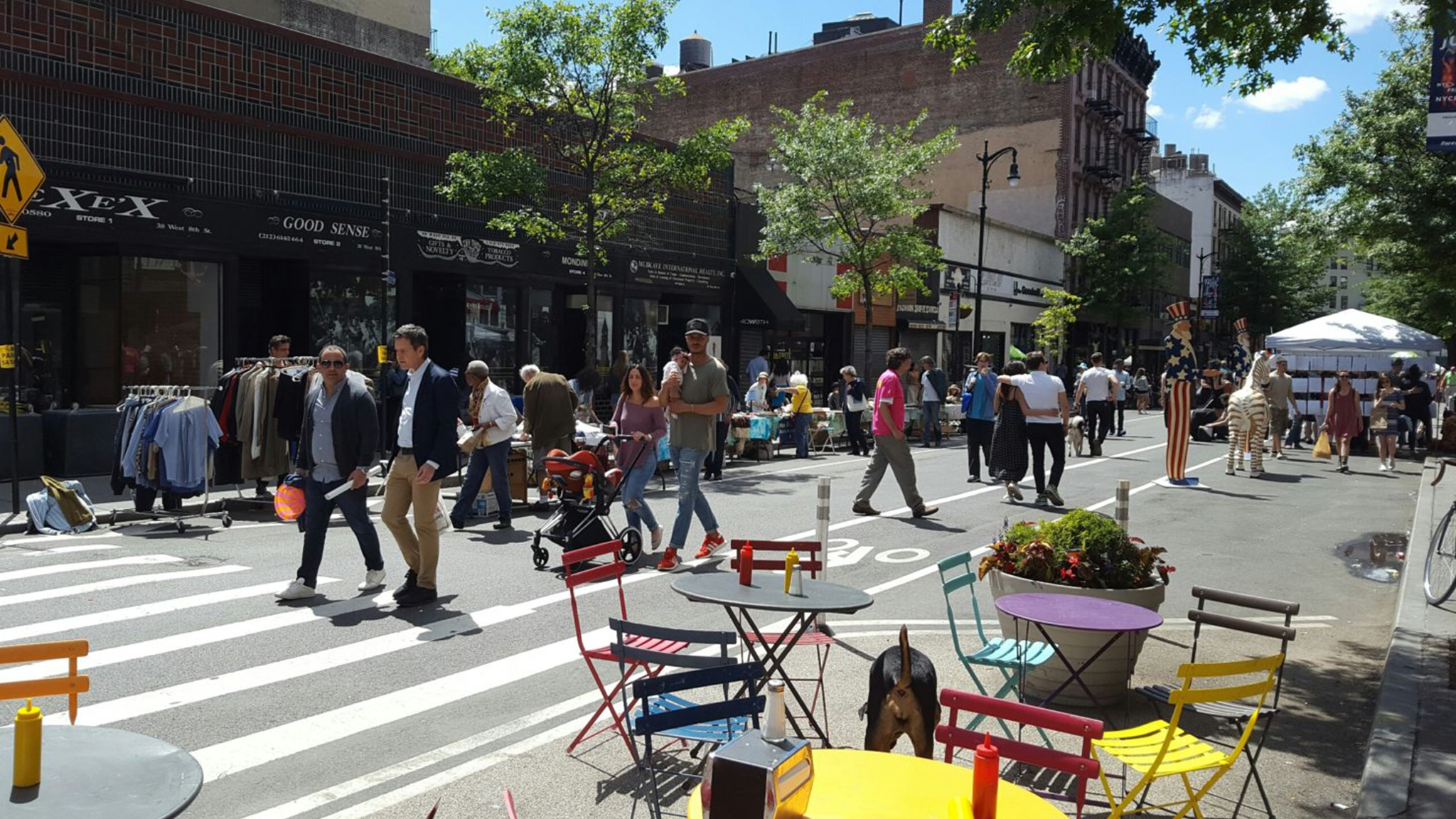 Remove cars, enliven streets!