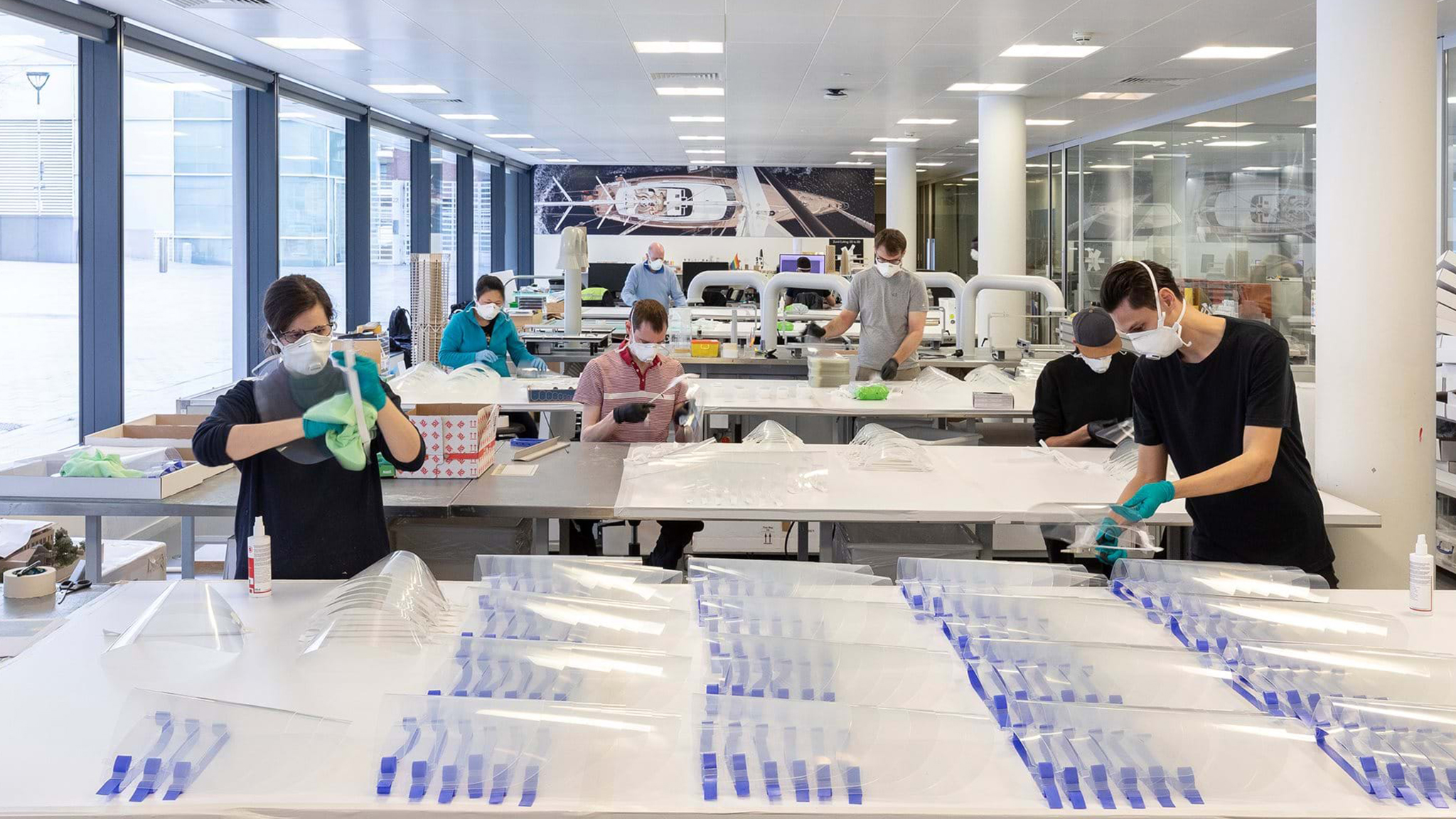 Foster + Partners joins COVID-19 battle