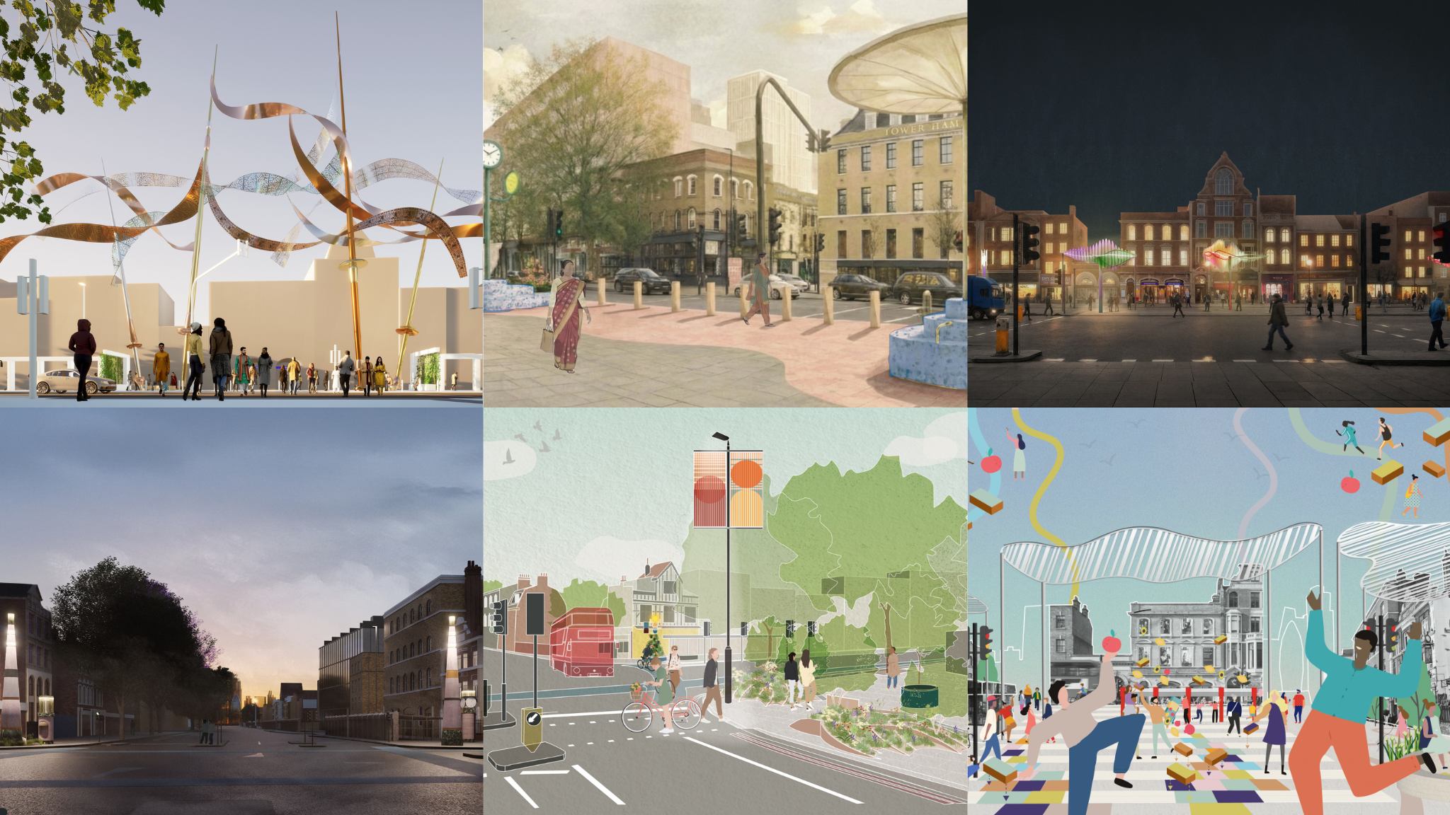 Gateways to Whitechapel Shortlisted Designs Revealed