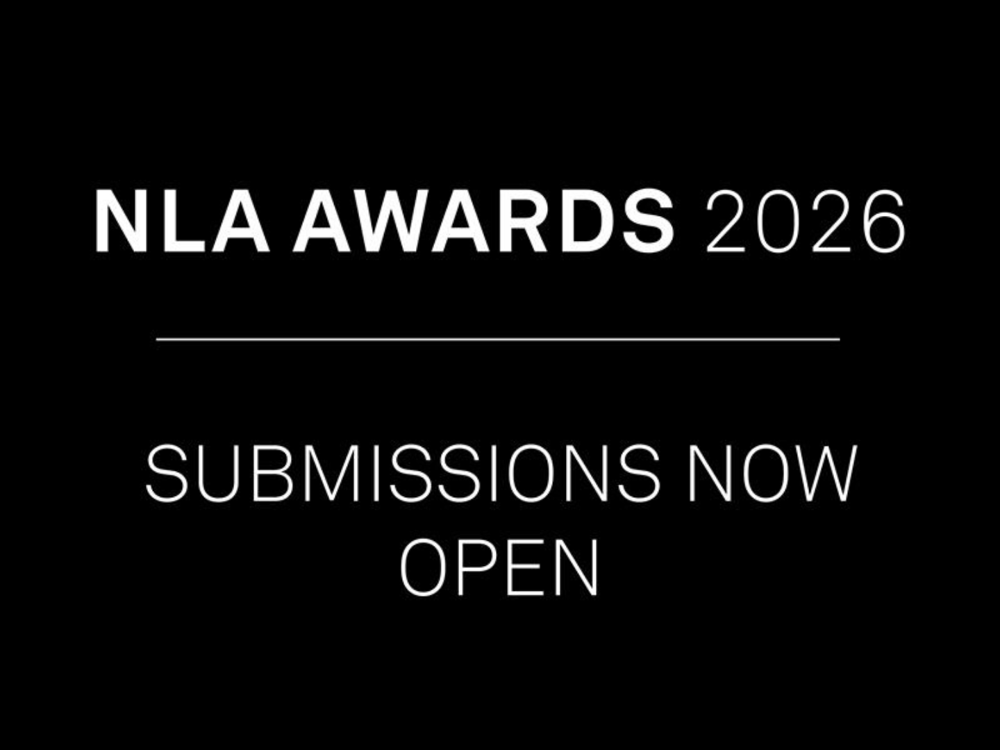 NLA Awards 2026: Submissions now open