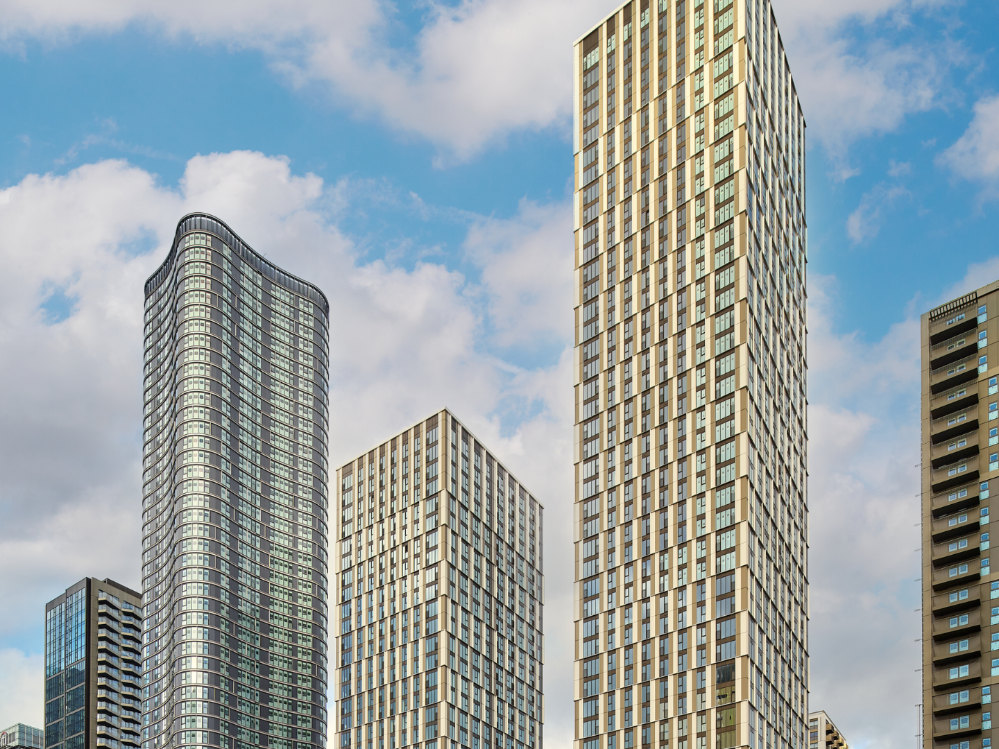 Timber Logic, Tower Living: A New Identity for Wood Wharf