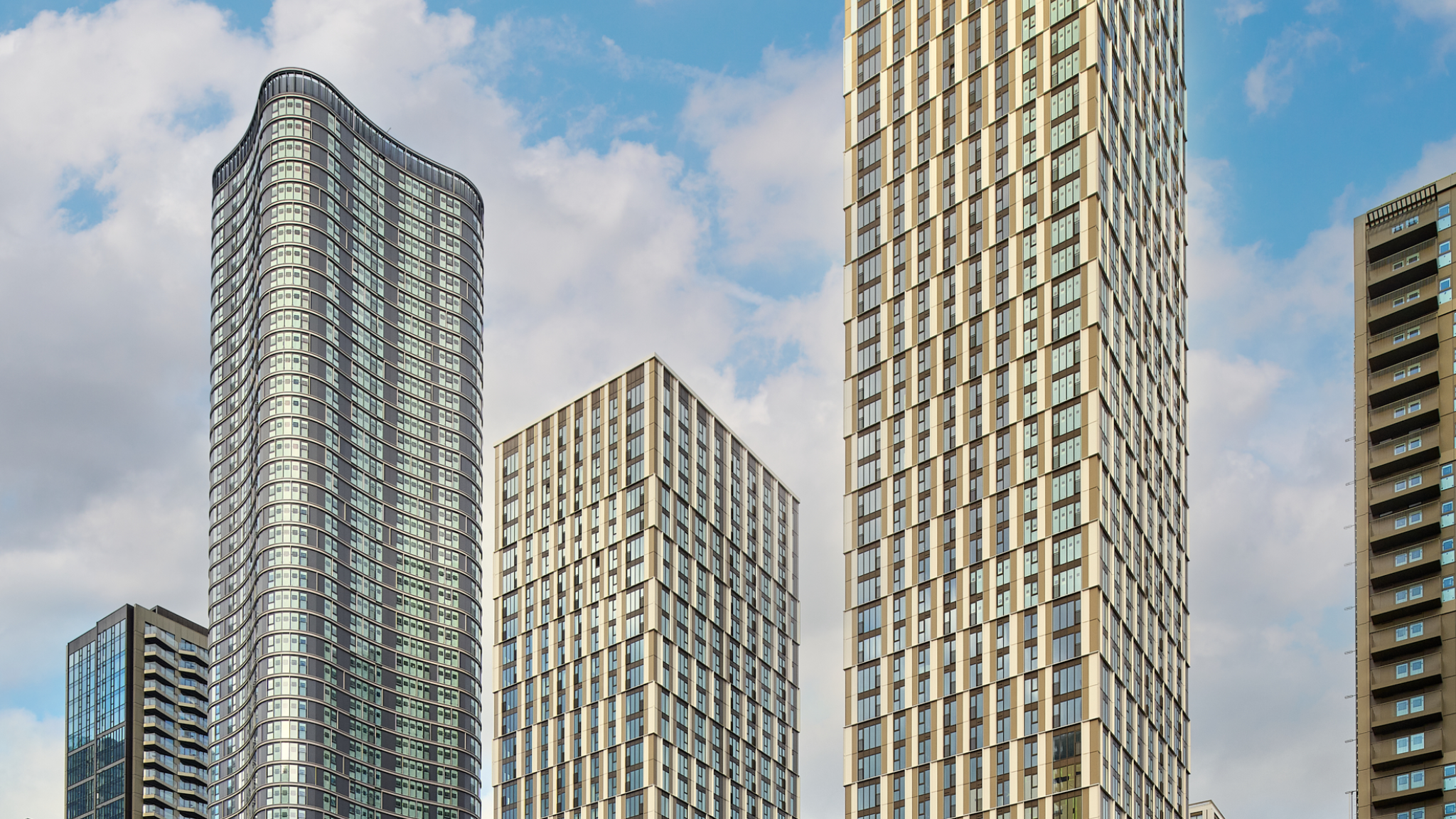 Timber Logic, Tower Living: A New Identity for Wood Wharf