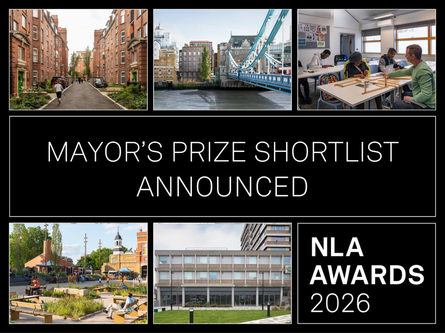 Celebrating the NLA Awards 2026 Mayor’s Prize shortlist