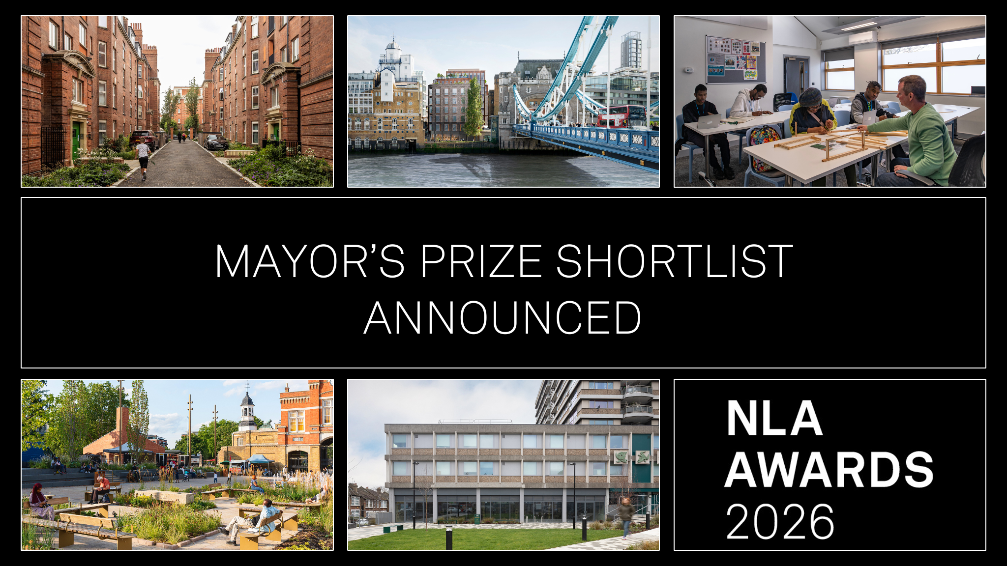 Celebrating the NLA Awards 2026 Mayor’s Prize shortlist